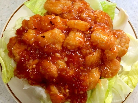 えび天でエビチリ